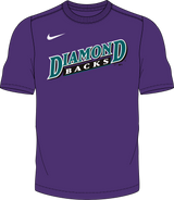 Nike Arizona Diamondbacks Youth Crew Neck Synthetic Tee
