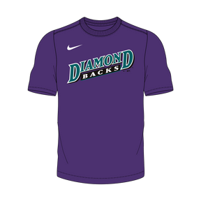 Nike Arizona Diamondbacks Youth Crew Neck Synthetic Tee