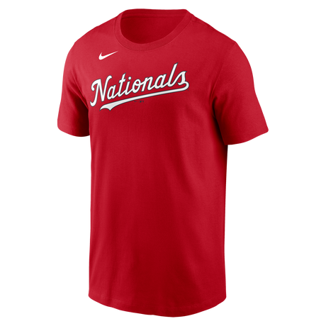 Nike Washington Nationals Men's Crew Neck Cotton Tee Fan Gear MLB Washington Nationals