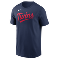 Nike Minnesota Twins Men's Crew Neck Cotton Tee Fan Gear MLB Minnesota Twins