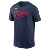 Nike Minnesota Twins Men's Crew Neck Cotton Tee Fan Gear MLB Minnesota Twins