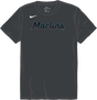 Nike Miami Marlins Youth Institutional Short Sleeve Cotton Tee Fan Gear MLB Miami Marlins