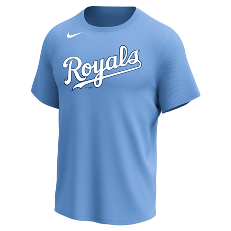 Nike Kansas City Royals Men's Crew Neck Synthetic City Connect Tee Fan Gear MLB Kansas City Royals