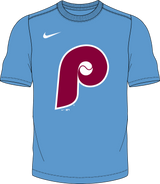 Nike Philadelphia Phillies 80s Youth Institutional Short Sleeve Cooperstown Crew Neck Fan Gear MLB Philadelphia Phillies