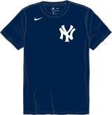 Nike New York Yankees Youth Institutional Short Sleeve Crew Neck Tee Fan Gear MLB New York Yankees