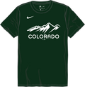 Nike Colorado Rockies Youth Crew Neck Synthetic City Connect Tee