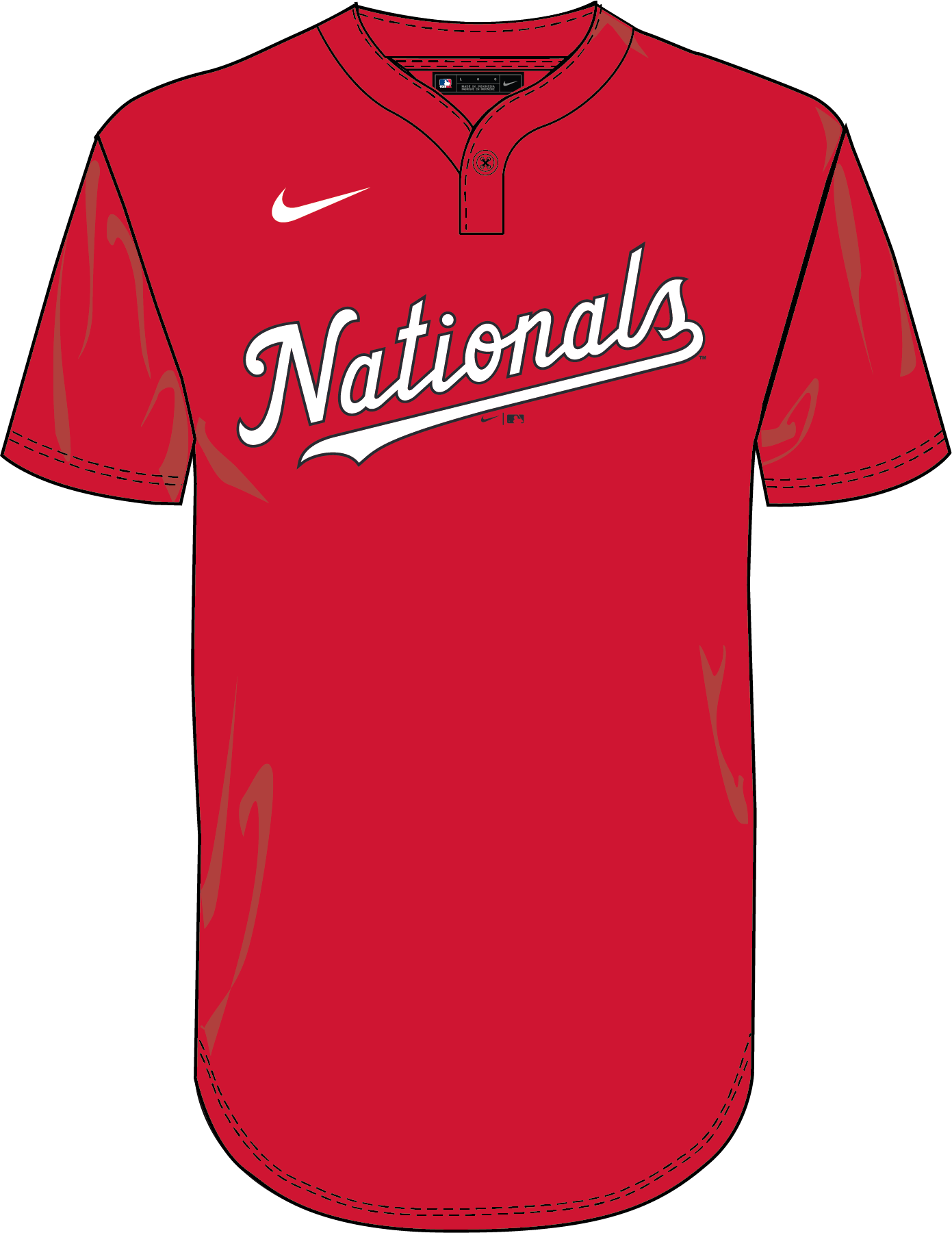 washington nationals dri fit shirt