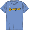 Nike Milwaukee Brewers Youth Institutional Short Sleeve Crew Neck Tee Fan Gear MLB Milwaukee Brewers