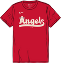 Nike Los Angeles Angels Youth Institutional Short Sleeve Crew Neck Tee