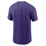 Nike Colorado Rockies Adult Institiutional Short Sleeve Cotton Tee Fan Gear MLB Colorado Rockies