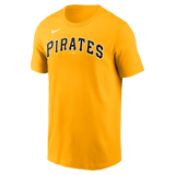 Nike Pittsburgh Pirates Adult Institiutional Short Sleeve Cotton Tee Fan Gear MLB Pittsburgh Pirates