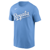 Nike Kansas City Royals Adult Institiutional Short Sleeve Cotton Tee Fan Gear MLB Kansas City Royals