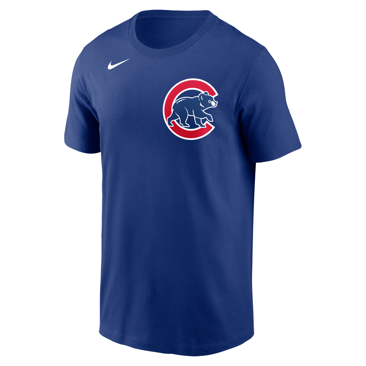 Nike Chicago Cubs Adult Institiutional Short Sleeve Cotton Tee Fan Gear MLB Chicago Cubs