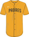 Nike San Diego Padres Youth Institutional Full Button Jersey Fan Gear MLB San Diego Padres