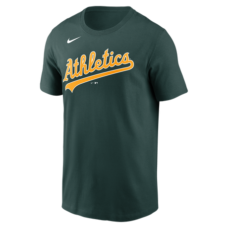 Nike Oakland Athletics Adult Institiutional Short Sleeve Cotton Tee Fan Gear MLB Oakland Athletics