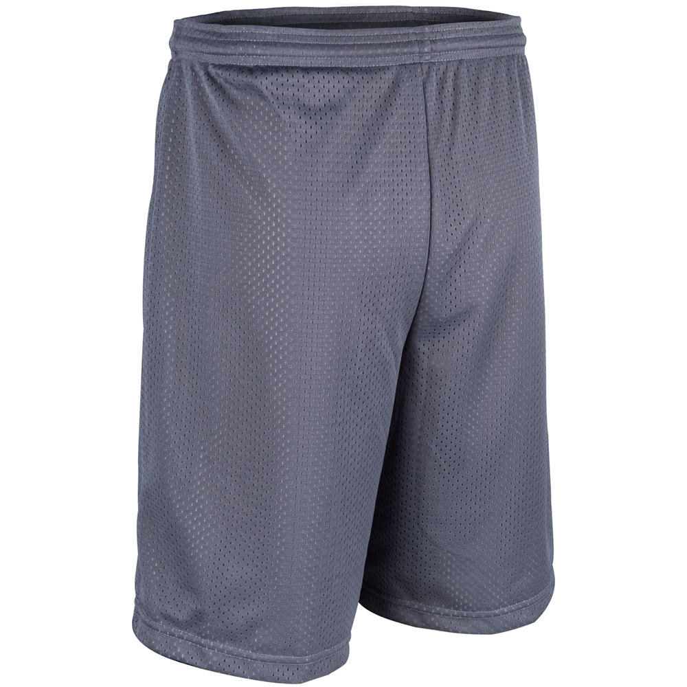 Champro Men's Polyester 9" Inseam Tricot Basketball Shorts with Liner -2