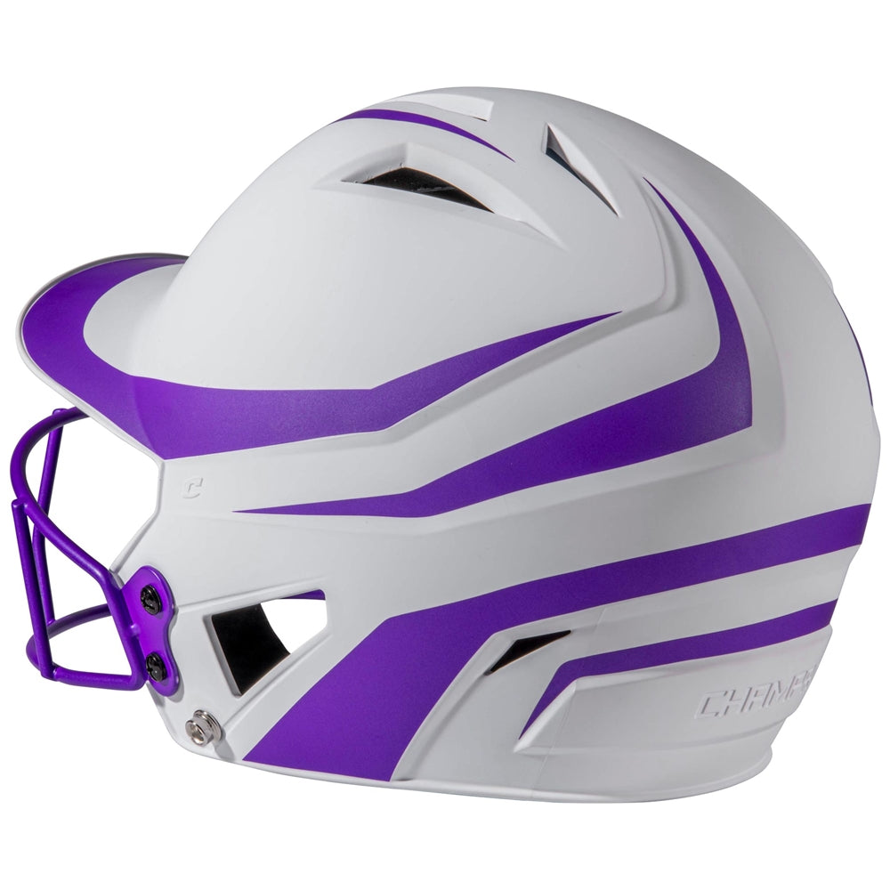 Champro Junior HX Rise Legend Batting Helmet with Facemask-2