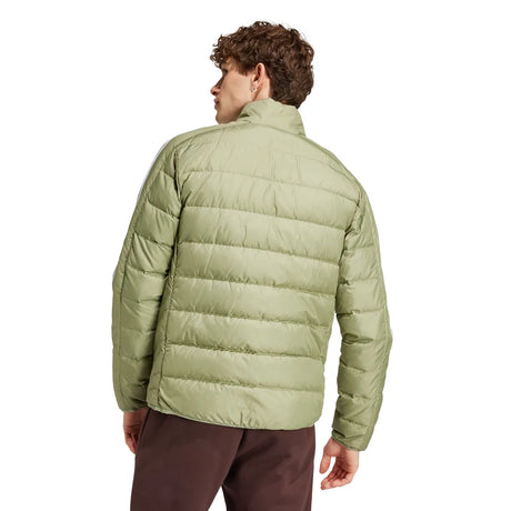 adidas Men's Essentials 3-Stripes Light Down Jacket Tall Mens Apparel Jackets & Vests