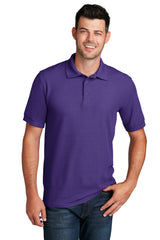 Port & Co Men's   Core Blend Pique Polo