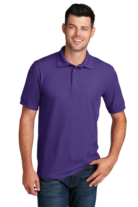 Port & Co Men's   Core Blend Pique Polo