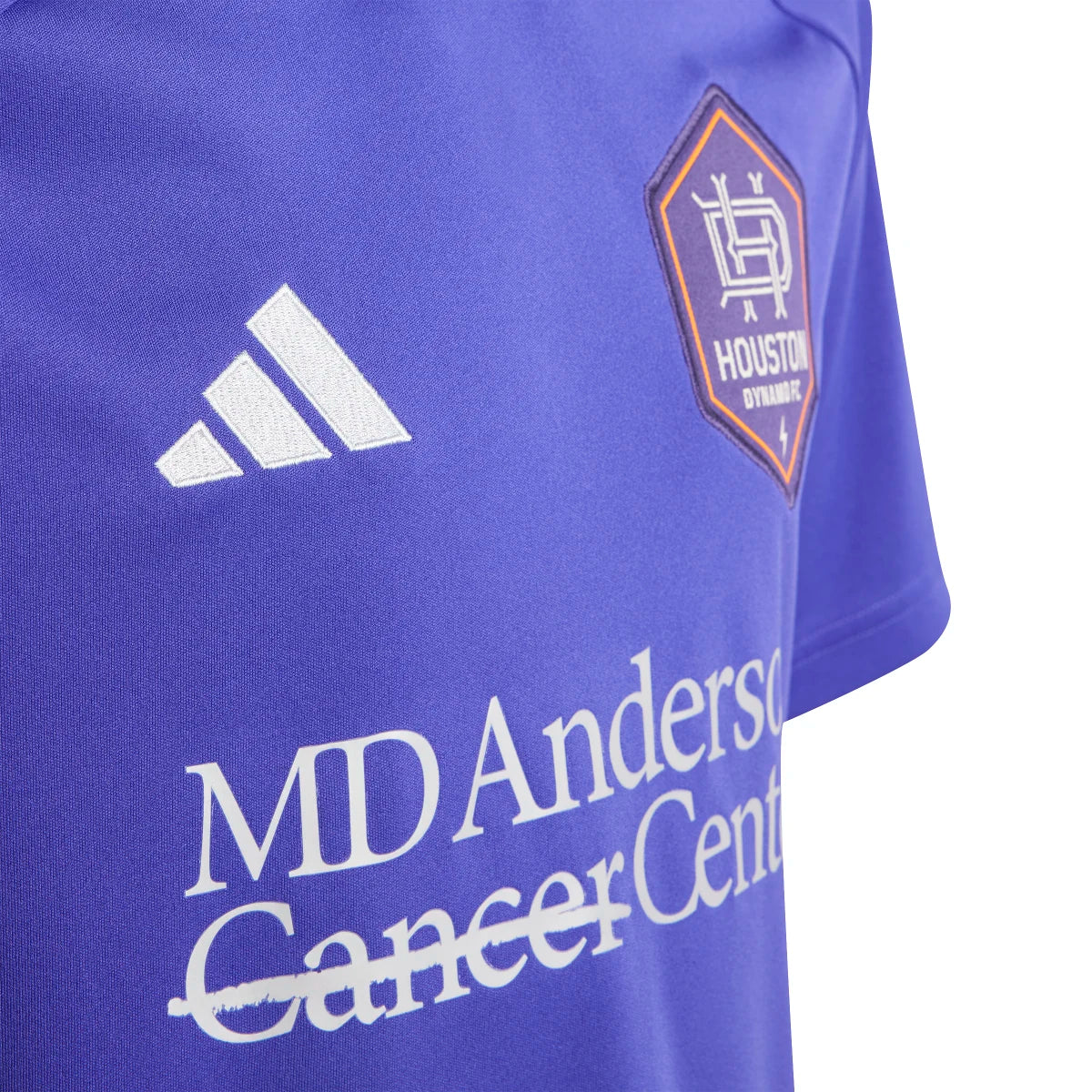 adidas Youth Boy's S24/25 Houston Dynamo FC Away Jersey Soccer Uniforms & Apparel All