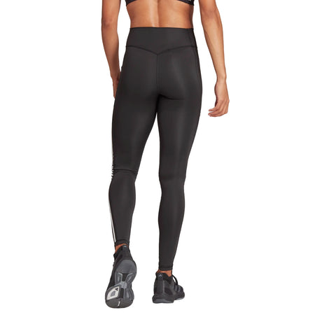 adidas Women's Optime 3-Stripes Leggings Womens Apparel Pants & Sweatpants