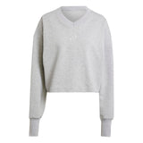 adidas Women's All SZN V-Neck Sweatshirt Womens Apparel Sweatshirts & Fleece