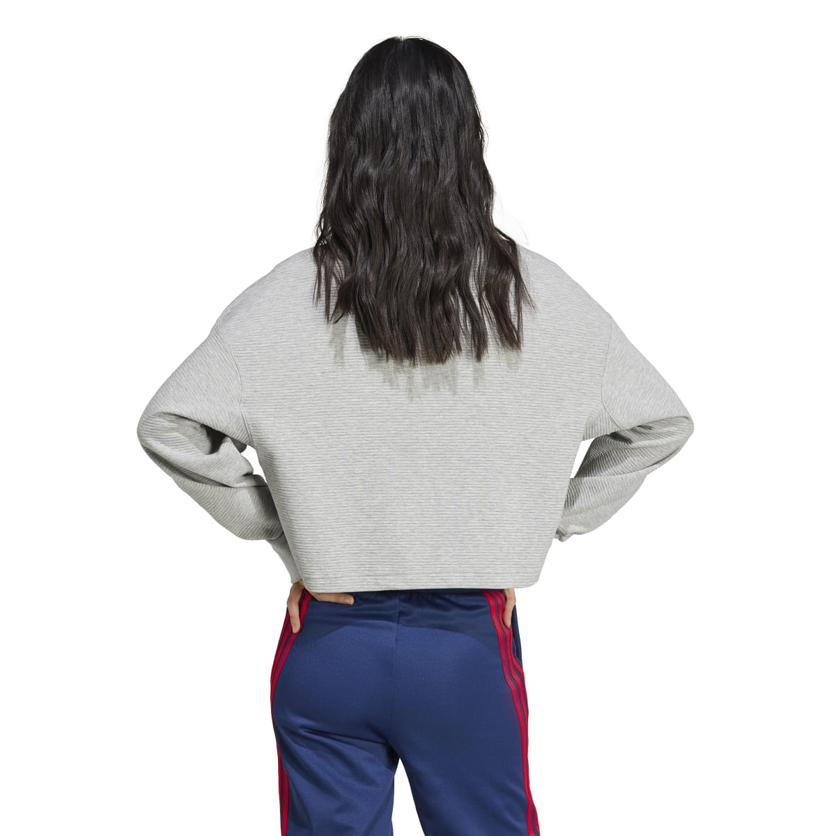adidas Women's All SZN V-Neck Sweatshirt Womens Apparel Sweatshirts & Fleece