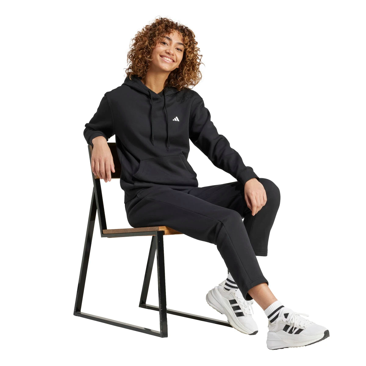 adidas Women's Essentials Feel Cozy Hoodie Womens Apparel Sweatshirts & Fleece