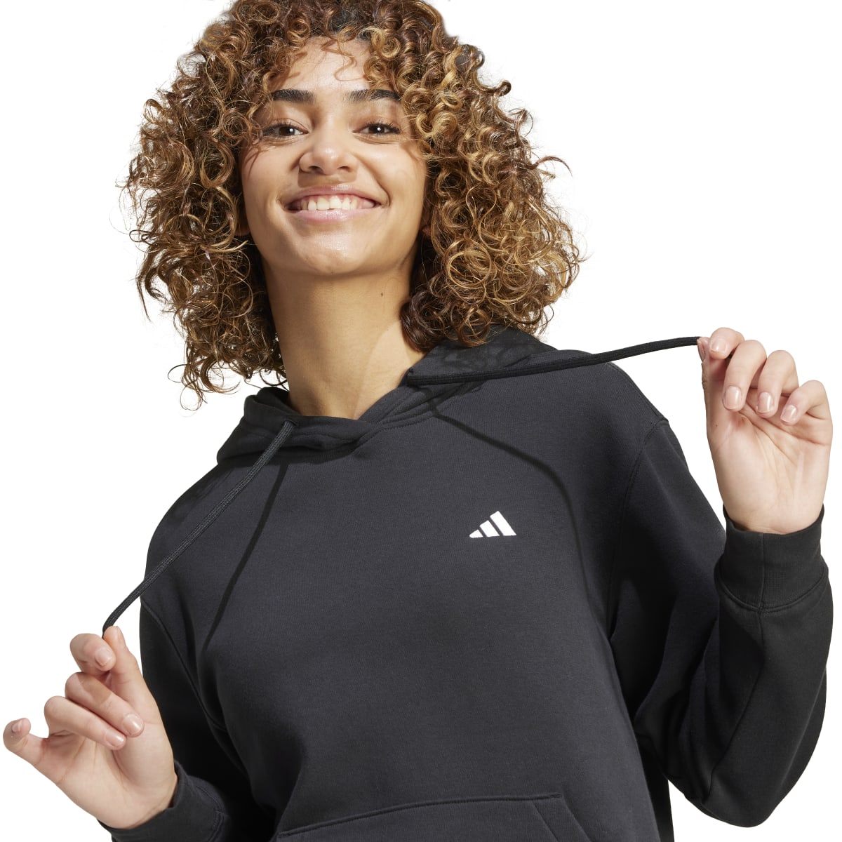 adidas Women's Essentials Feel Cozy Hoodie Womens Apparel Sweatshirts & Fleece