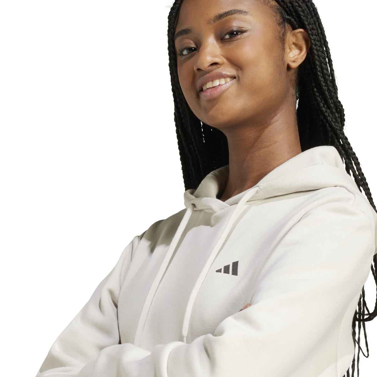 adidas Women's Essentials Feel Cozy Hoodie Womens Apparel Sweatshirts & Fleece