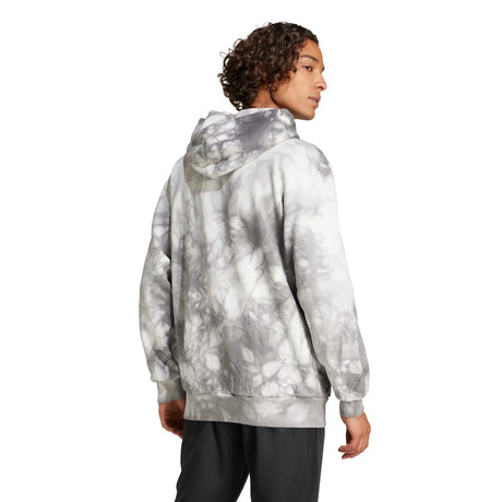 adidas Men's All SZN Fleece Washed Hoodie Mens Apparel Sweatshirts & Fleece