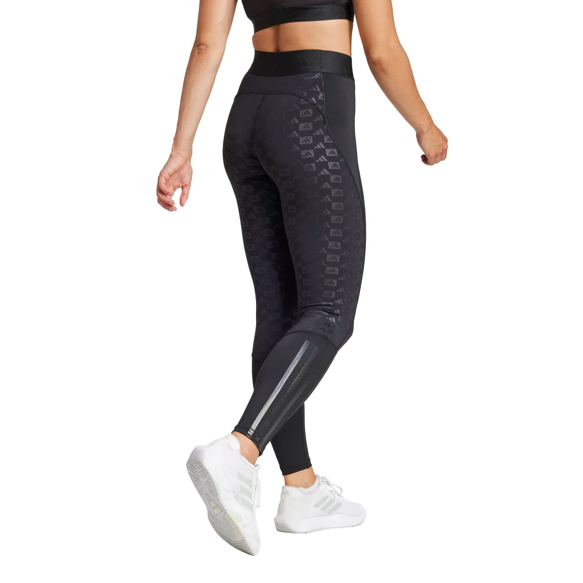 adidas Women's Hyperglam Full-Length Leggings Womens Apparel Pants & Sweatpants