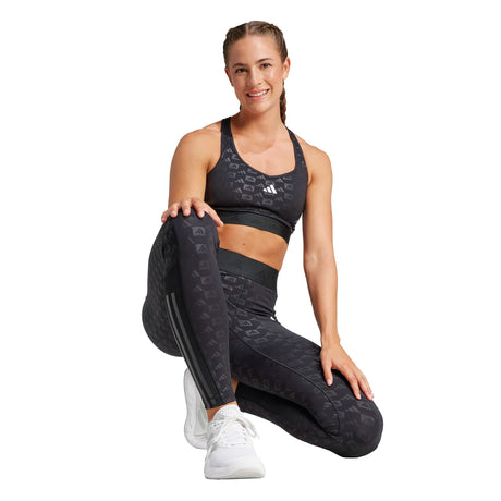 adidas Women's Hyperglam Full-Length Leggings Womens Apparel Pants & Sweatpants