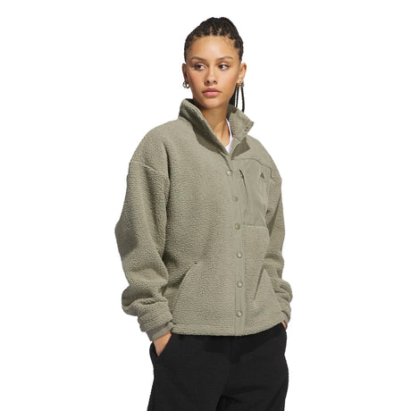 adidas Women's Coze Snap Jacket Womens Apparel Jackets & Vests