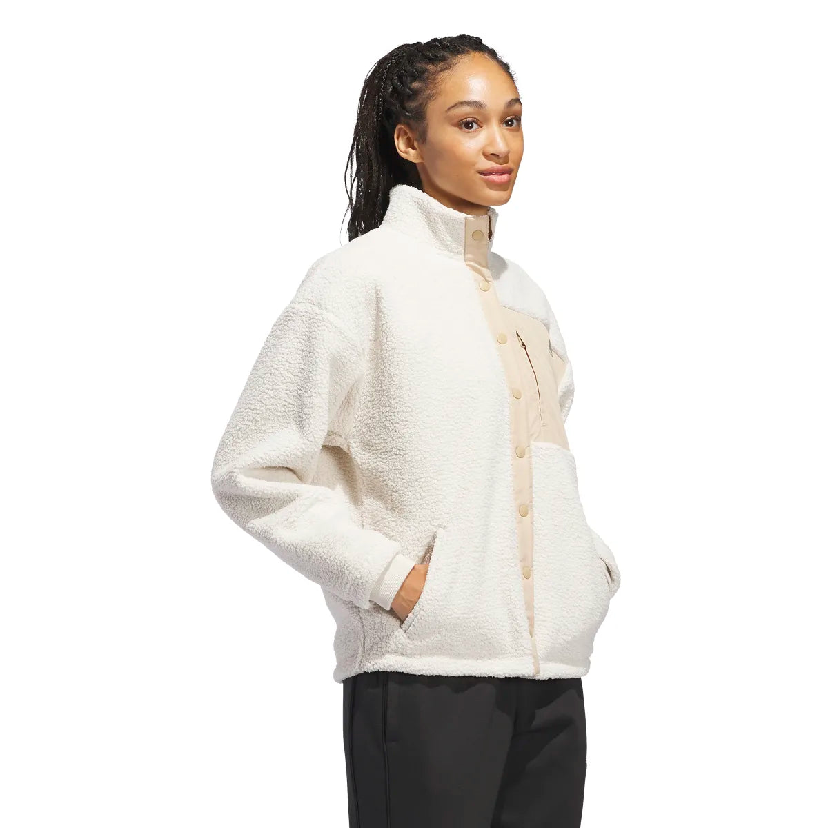adidas Women's Coze Snap Jacket Womens Apparel Jackets & Vests