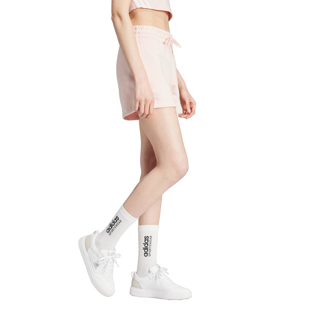 adidas Women's Essentials Fleece Shorts Womens Apparel Shorts