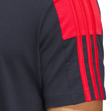 adidas Men's Essentials 3-Stripes Color Block T-Shirt Mens Apparel Shirts & Tops