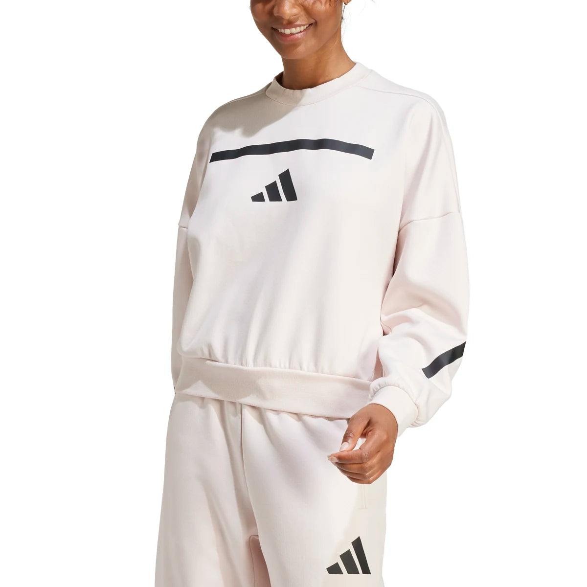 adidas Women's Z.N.E. Sweatshirt Womens Apparel Sweatshirts & Fleece