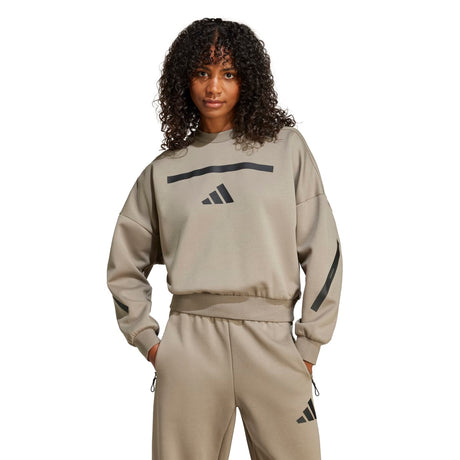 adidas Women's Z.N.E. Sweatshirt Womens Apparel Sweatshirts & Fleece