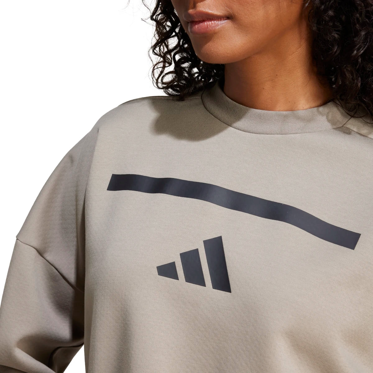 adidas Women's Z.N.E. Sweatshirt Womens Apparel Sweatshirts & Fleece