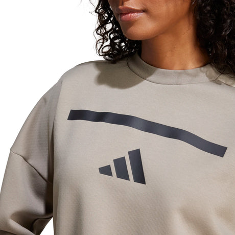 adidas Women's Z.N.E. Sweatshirt Womens Apparel Sweatshirts & Fleece