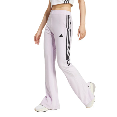 adidas Women's Tiro 3-Stripes Velour Flared Leggings Womens Apparel Pants & Sweatpants