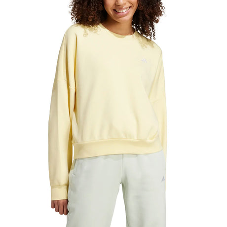 adidas Women's Essentials Feel Cozy Sweatshirt Womens Apparel Sweatshirts & Fleece