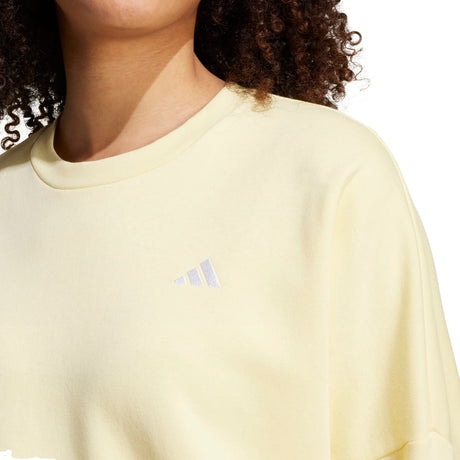 adidas Women's Essentials Feel Cozy Sweatshirt Womens Apparel Sweatshirts & Fleece