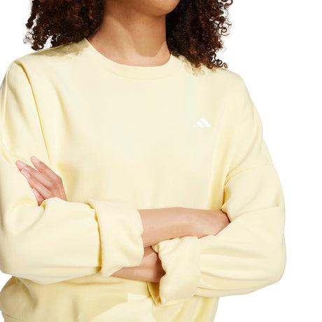 adidas Women's Essentials Feel Cozy Sweatshirt Womens Apparel Sweatshirts & Fleece