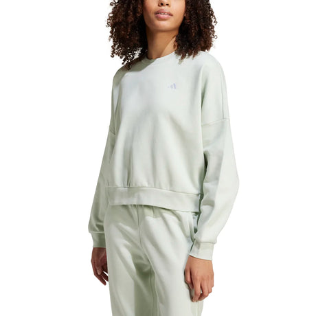 adidas Women's Essentials Feel Cozy Sweatshirt Womens Apparel Sweatshirts & Fleece