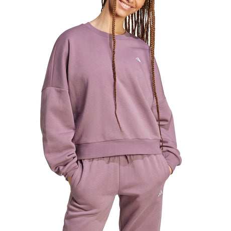 adidas Women's Essentials Feel Cozy Sweatshirt Womens Apparel Sweatshirts & Fleece