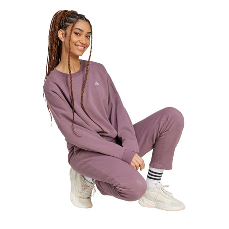 adidas Women's Essentials Feel Cozy Sweatshirt Womens Apparel Sweatshirts & Fleece
