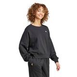 adidas Women's Essentials Feel Cozy Sweatshirt Womens Apparel Sweatshirts & Fleece